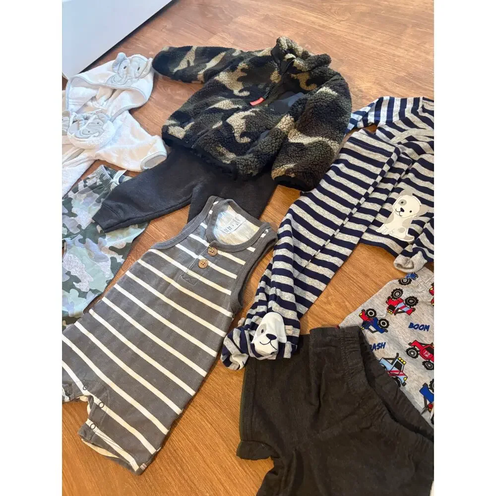 Lot of 16 Pieces‎ of Boys Size 3-6 Months Clothes